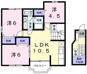 リヴィエール池上の物件間取画像